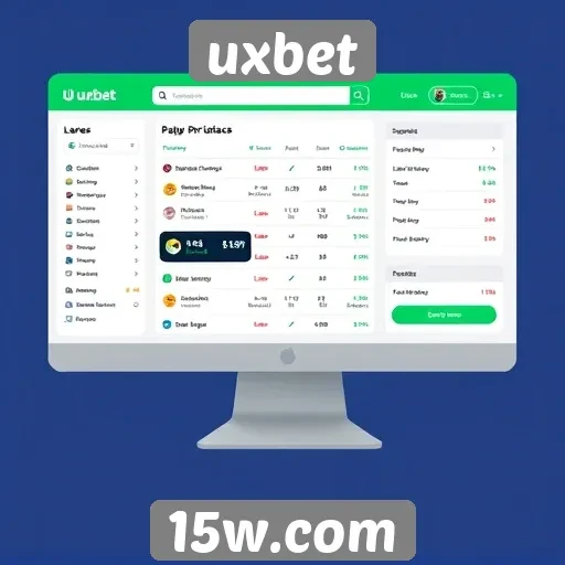 Análise da interface do usuário no site uxbet